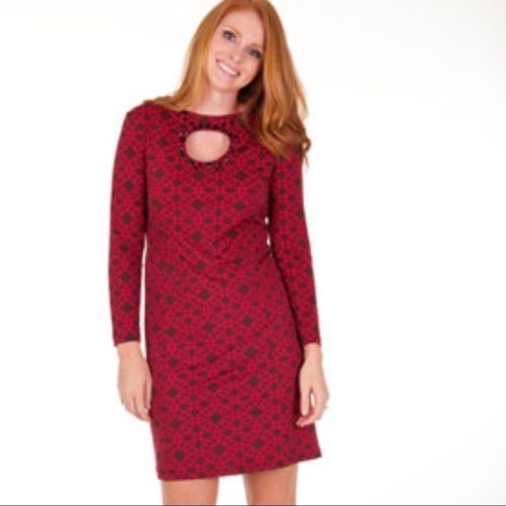 tracy Negoshian ginger octagon dress